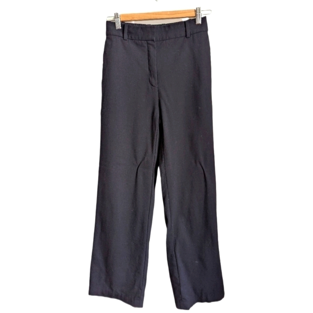 ARITZIA BABATON Black Wool Office Minimalist Contemporary Casual Pants Size 2
